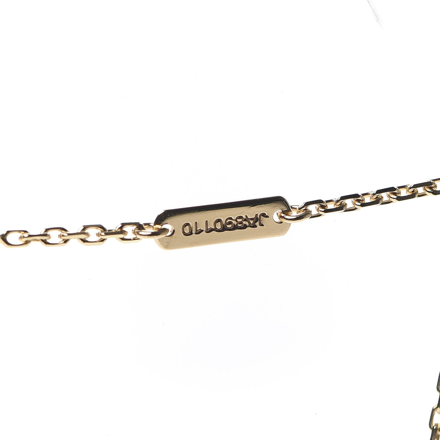 Van Cleef & Arpels 18K Yellow Gold Diamond Small Frivole Pendant Necklace 5 of 8