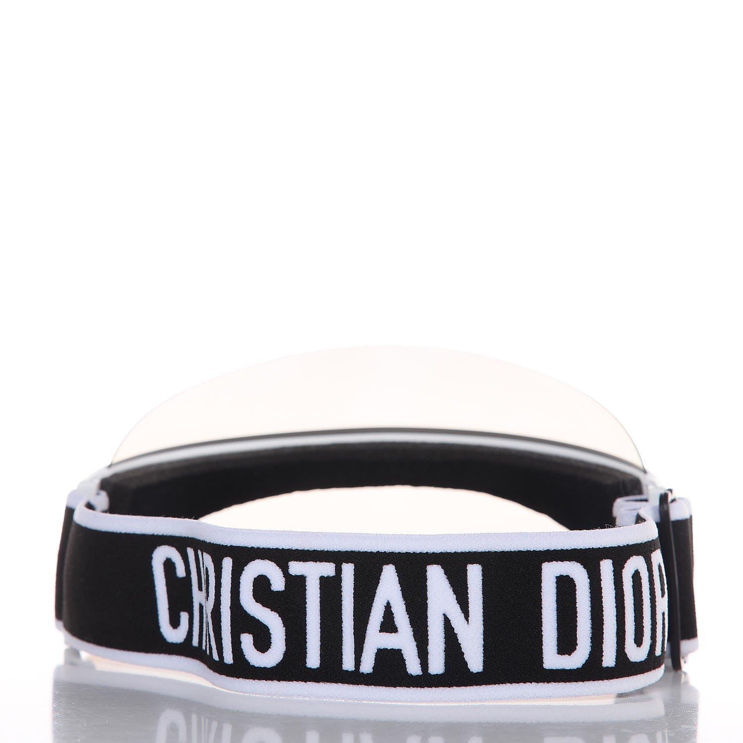 Christian Dior Mirrored DiorClub1 Sun Visor Silver 7 of 9