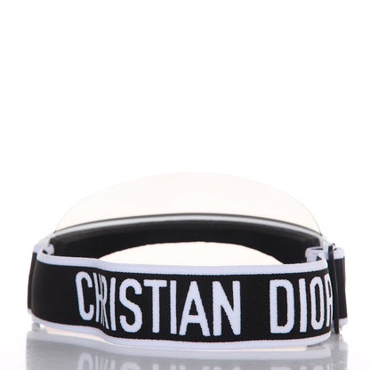 Christian Dior Mirrored DiorClub1 Sun Visor Silver 7 of 9