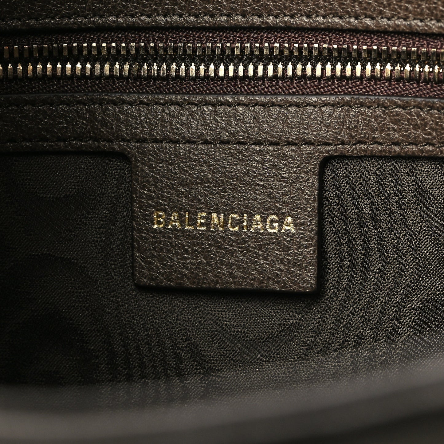 X BALENCIAGA BB Supreme Monogram Calfskin Web Small Jackie 1961 Hobo Beige Ebony