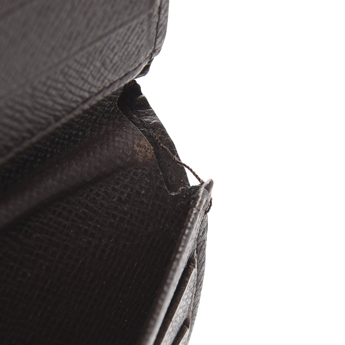Damier Ebene Porte-Billets 6 Card Bi-Fold Wallet