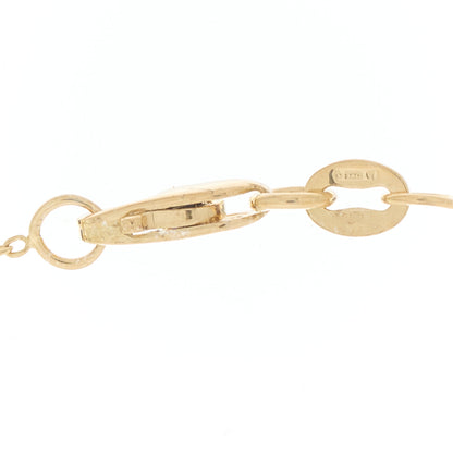 Roberto Coin 18K Yellow Gold Diamond Integrated Cross Necklace 4 of 5