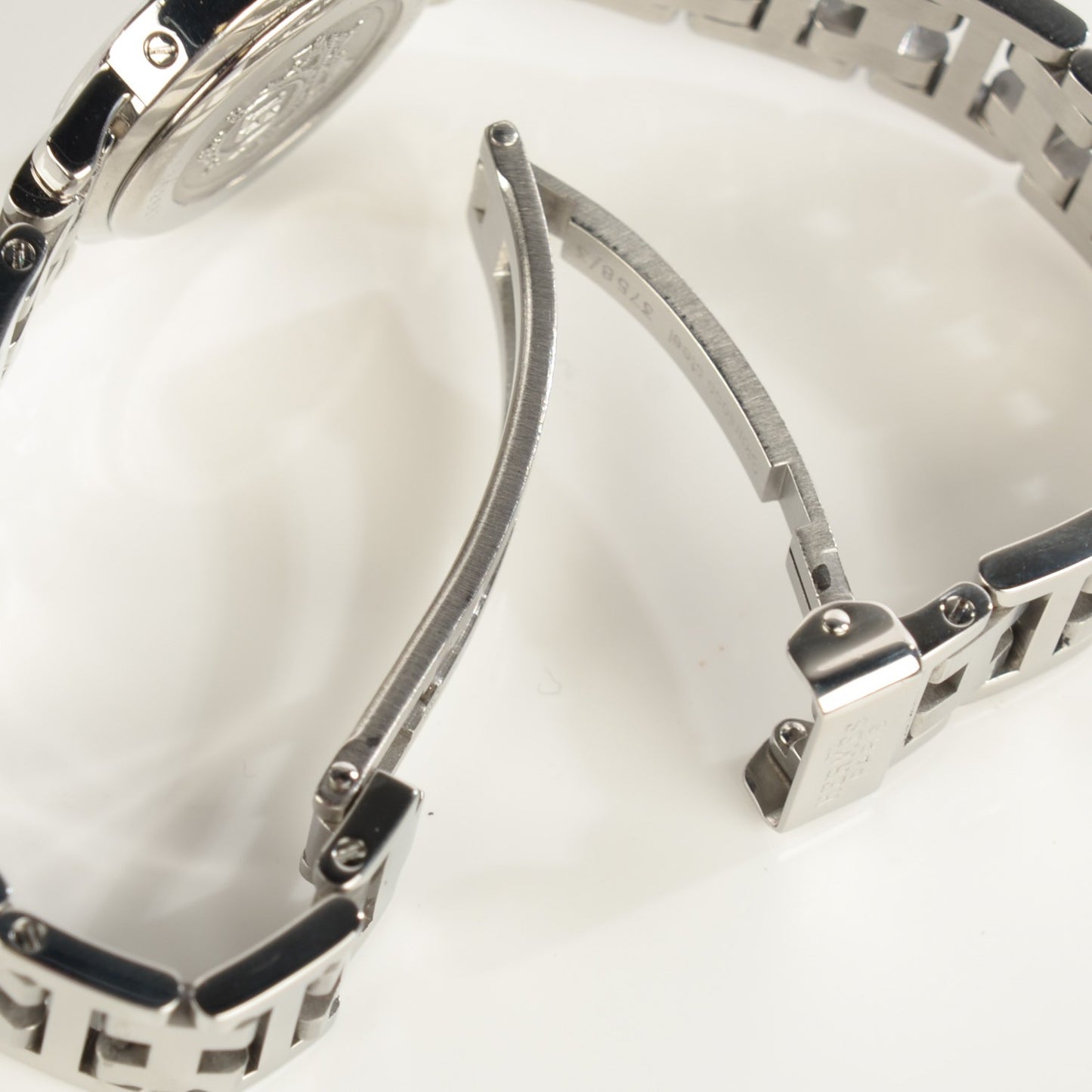 Stainless Steel 24mm Clipper Quartz Watch Black