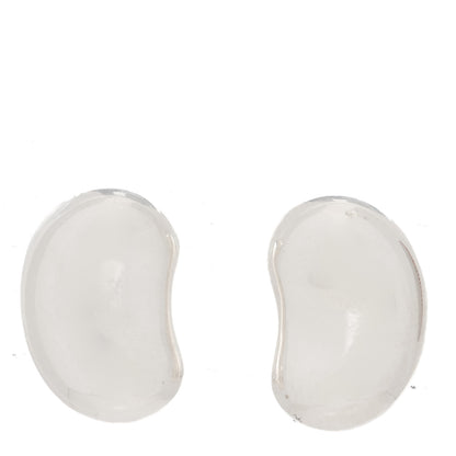 Tiffany Sterling Silver 20mm Elsa Peretti Bean Clip-On Earrings 1 of 4