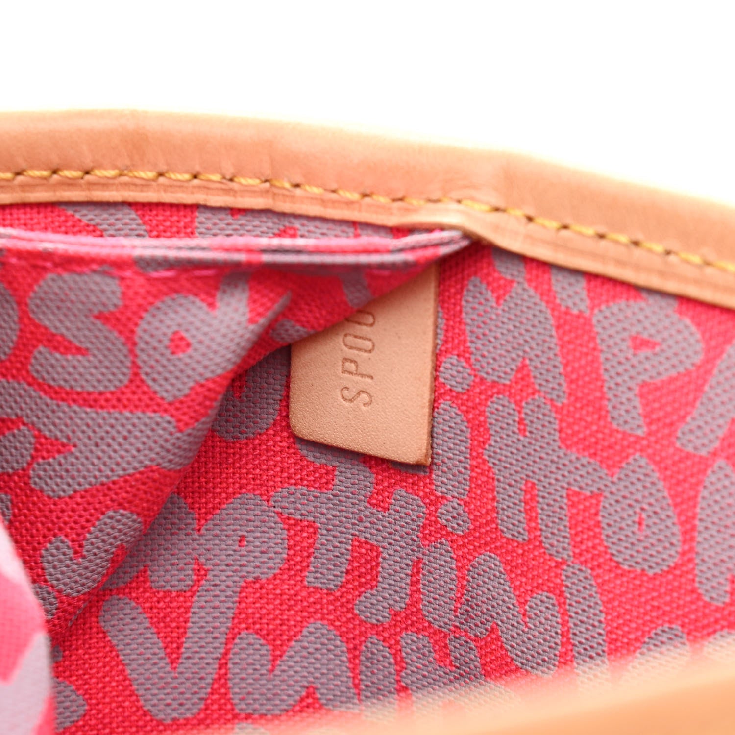 Louis Vuitton Monogram Graffiti Neverfull GM Fuchsia 7 of 11