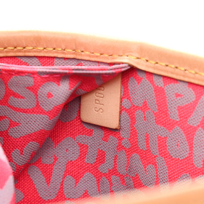 Louis Vuitton Monogram Graffiti Neverfull GM Fuchsia 7 of 11