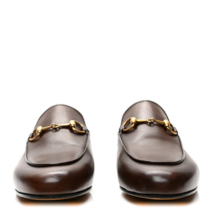 Gucci Calfskin Womens Princetown Slippers 35 Fondente Brown 2 of 10