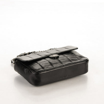 Chanel Lambskin Quilted Chocolate Bar Mini Flap Black 4 of 8