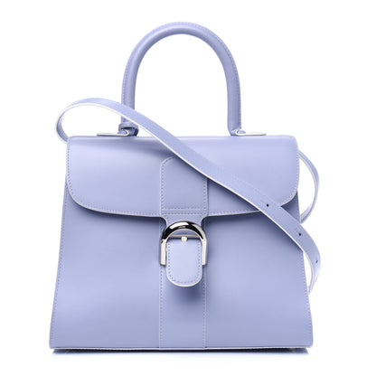 Delvaux Box Calfskin MM Brillant Satchel Lilac 1 of 14