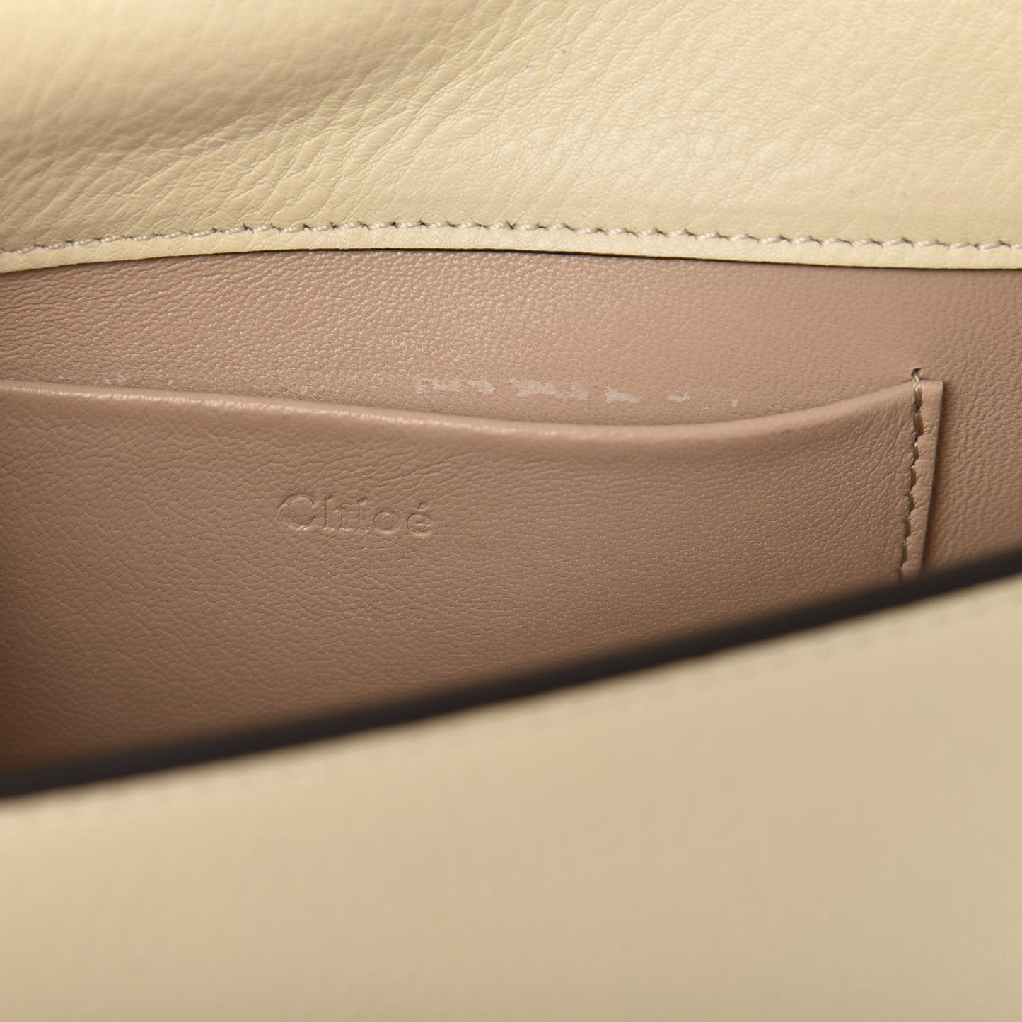 Calfskin Small Nile Bracelet Minaudiere Bag Off White