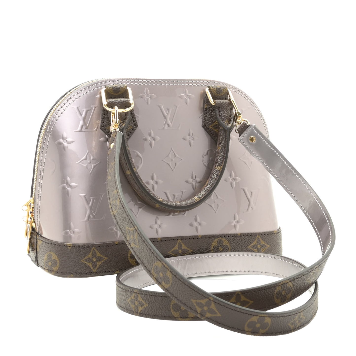 Vernis Epi Monogram Alma BB Champagne Metallise