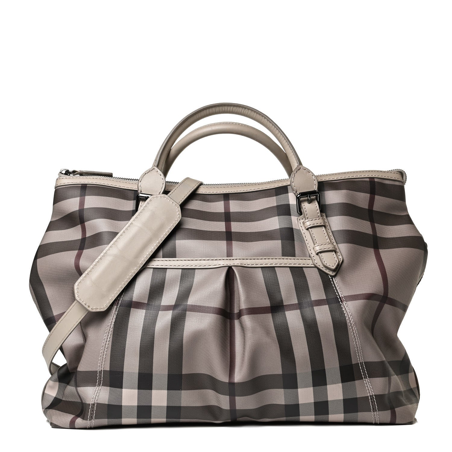 Burberry Smoked Check Diaper Bag Trench 1 of 15