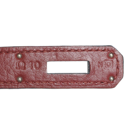 Hermes Taurillon Clemence Kelly 32 Rouge H 5 of 10