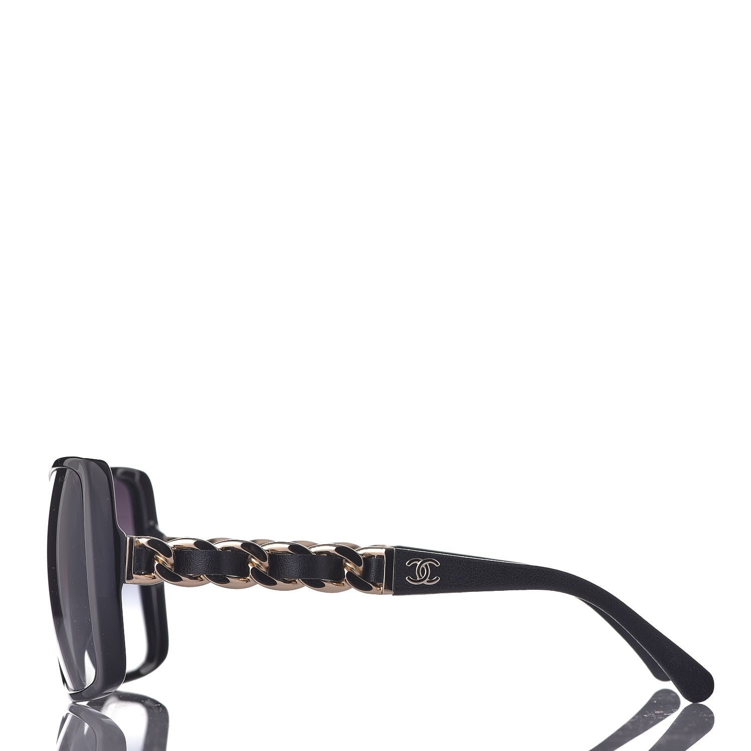 Chanel Chain Sunglasses 5208-Q Black 3 of 9