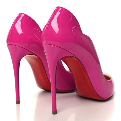 Christian Louboutin Patent Hot Chick 100 Pumps 37.5 Diva 4 of 8