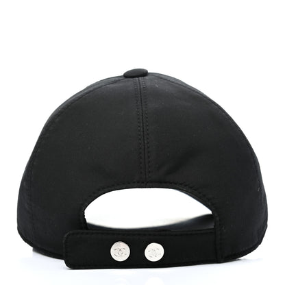 Chanel Cotton CC Cap Hat Black 6 of 8