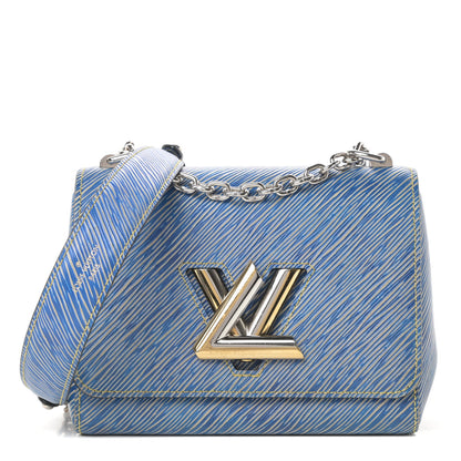 Louis Vuitton Epi Twist Shoulder Bag PM Denim Light 1 of 12