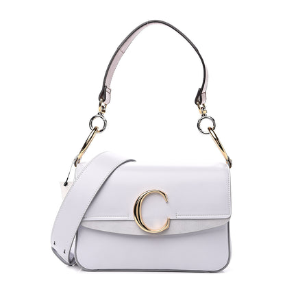 Chloe Calfskin Small C Double Carry Light Cloud 1 of 8