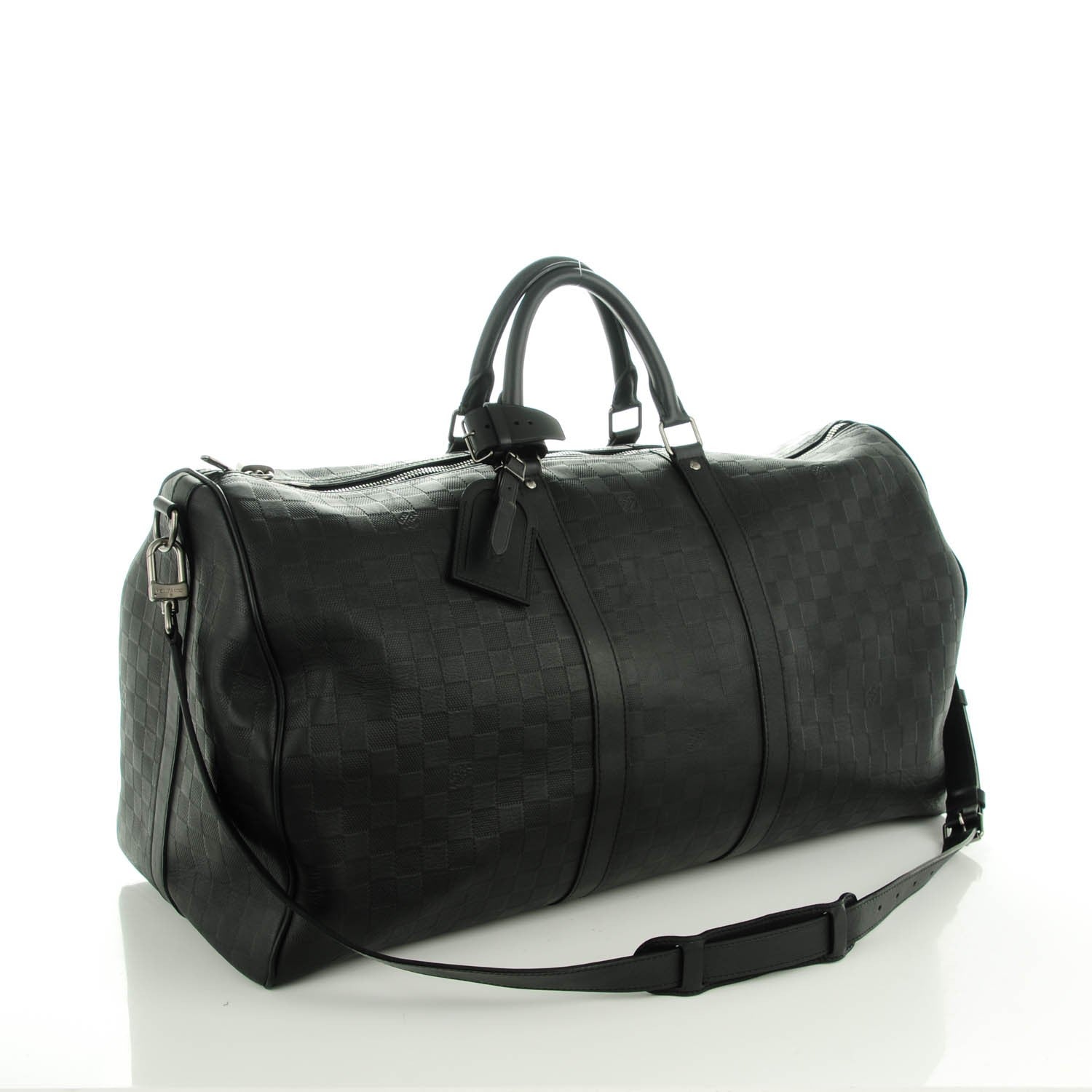 Louis Vuitton Damier Infini Keepall Bandouliere 55 Onyx 3 of 8