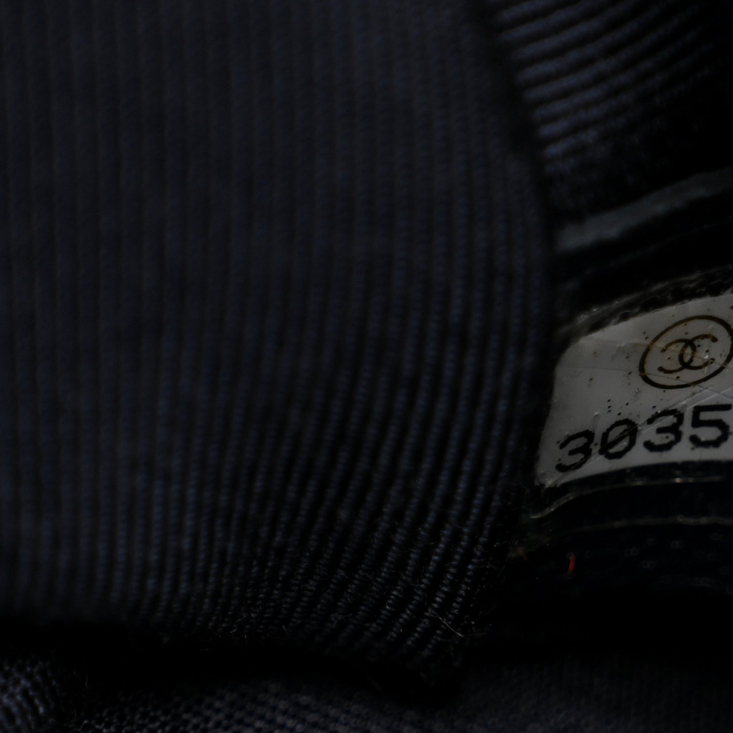 Goatskin Quilted Large Chanel 19 Flap Navy Blue