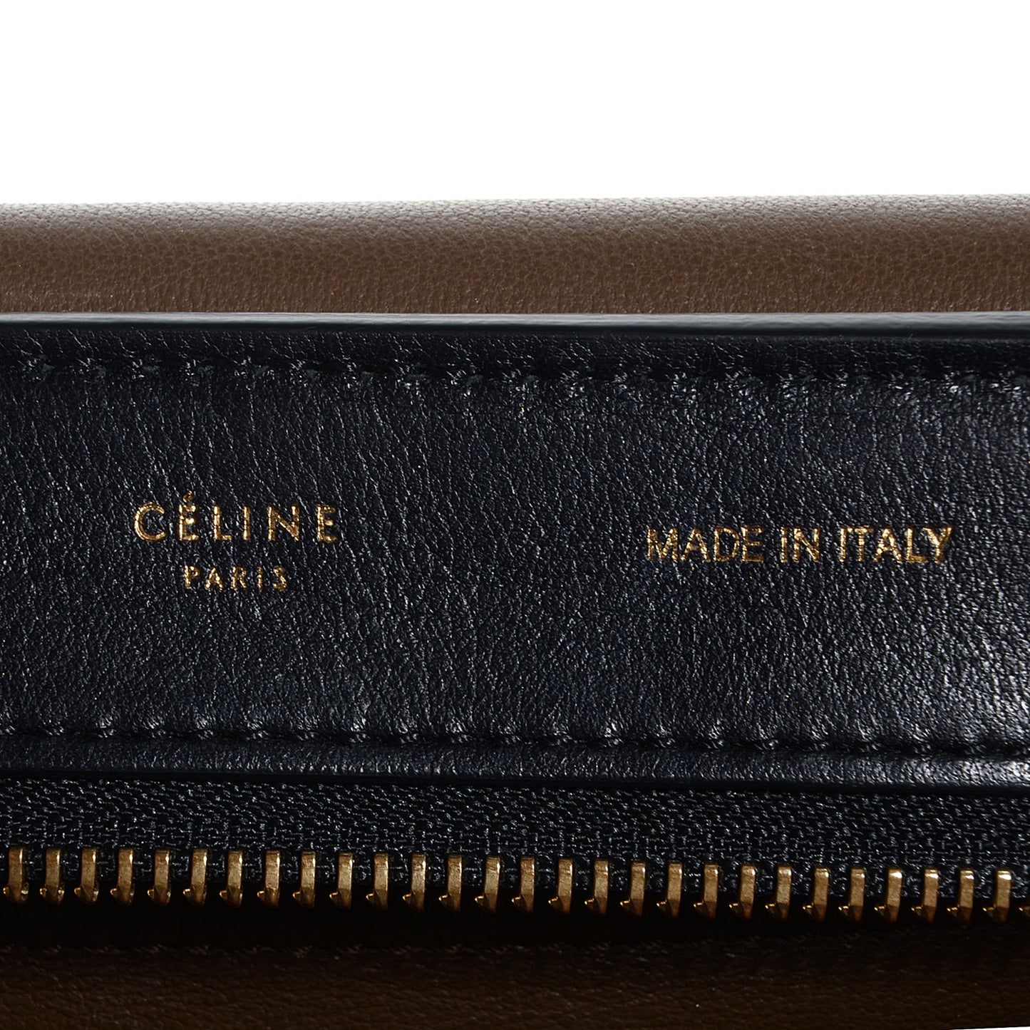 Calfskin and Suede Large Trapeze Tri-Color Cobalt