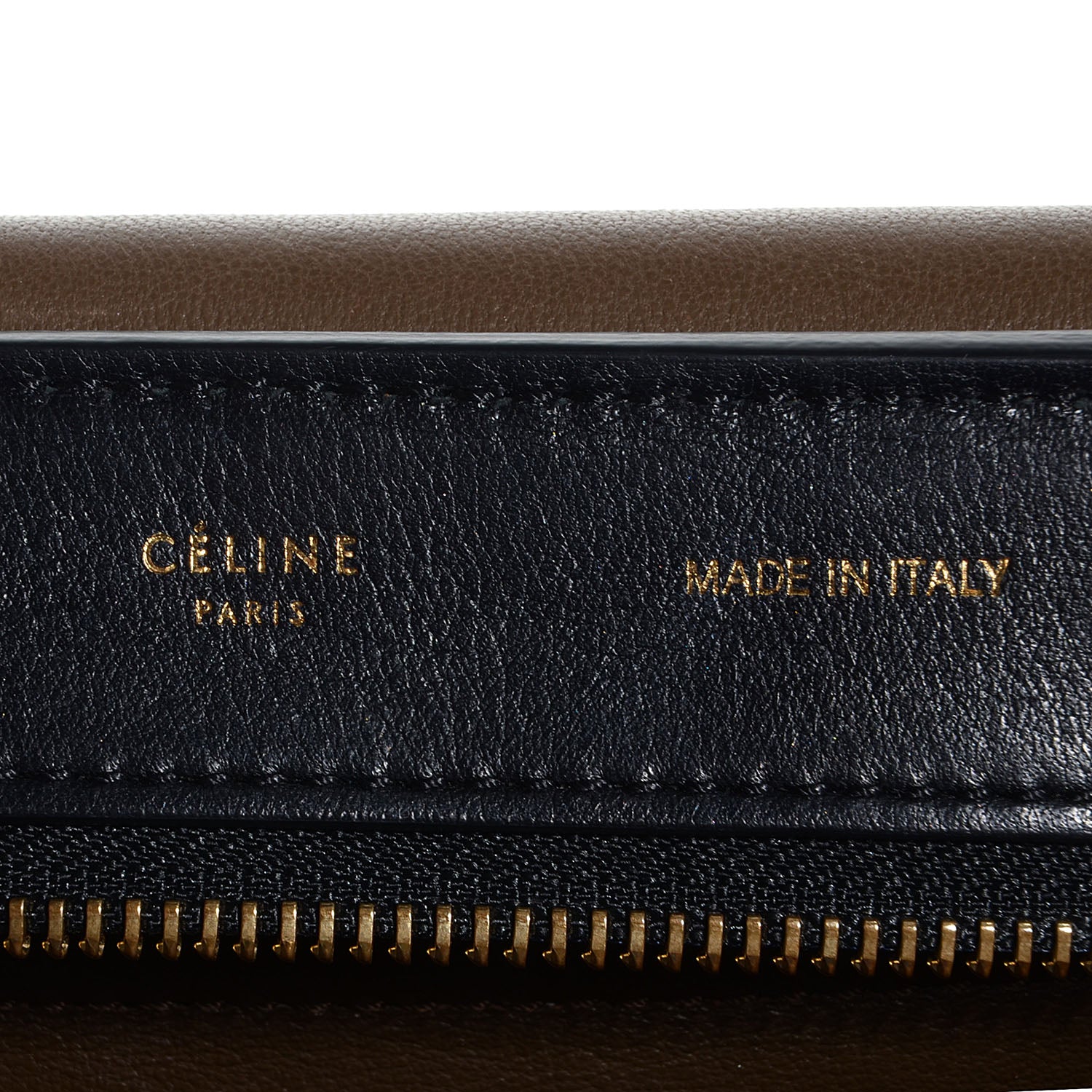 Celine Calfskin and Suede Large Trapeze Tri-Color Cobalt 6 of 7