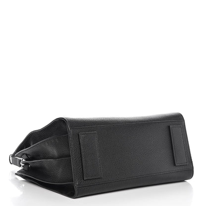 Saint Laurent Grained Calfskin Small Supple Sac De Jour Black 5 of 9