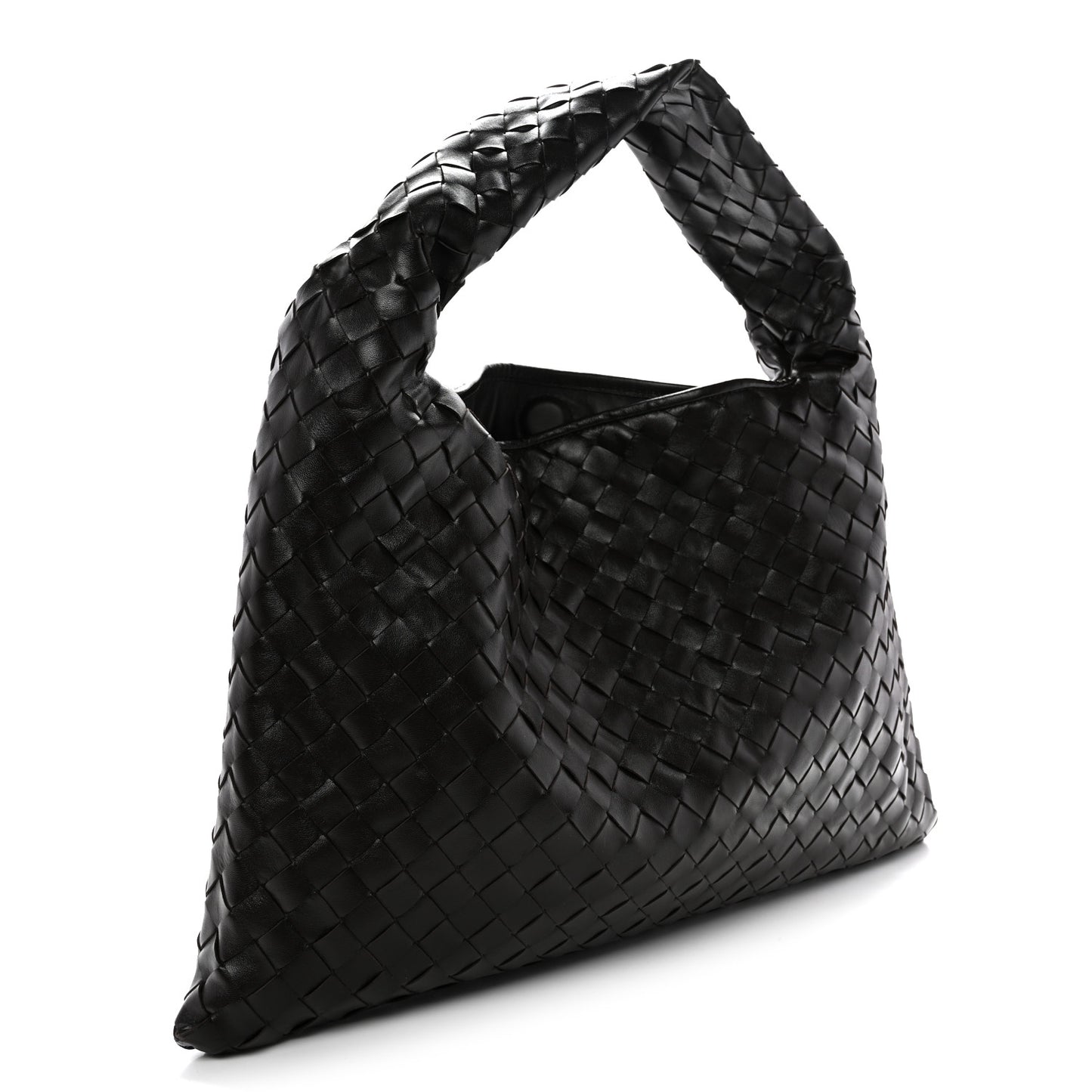 Calfskin Intrecciato Small Hop Fondant