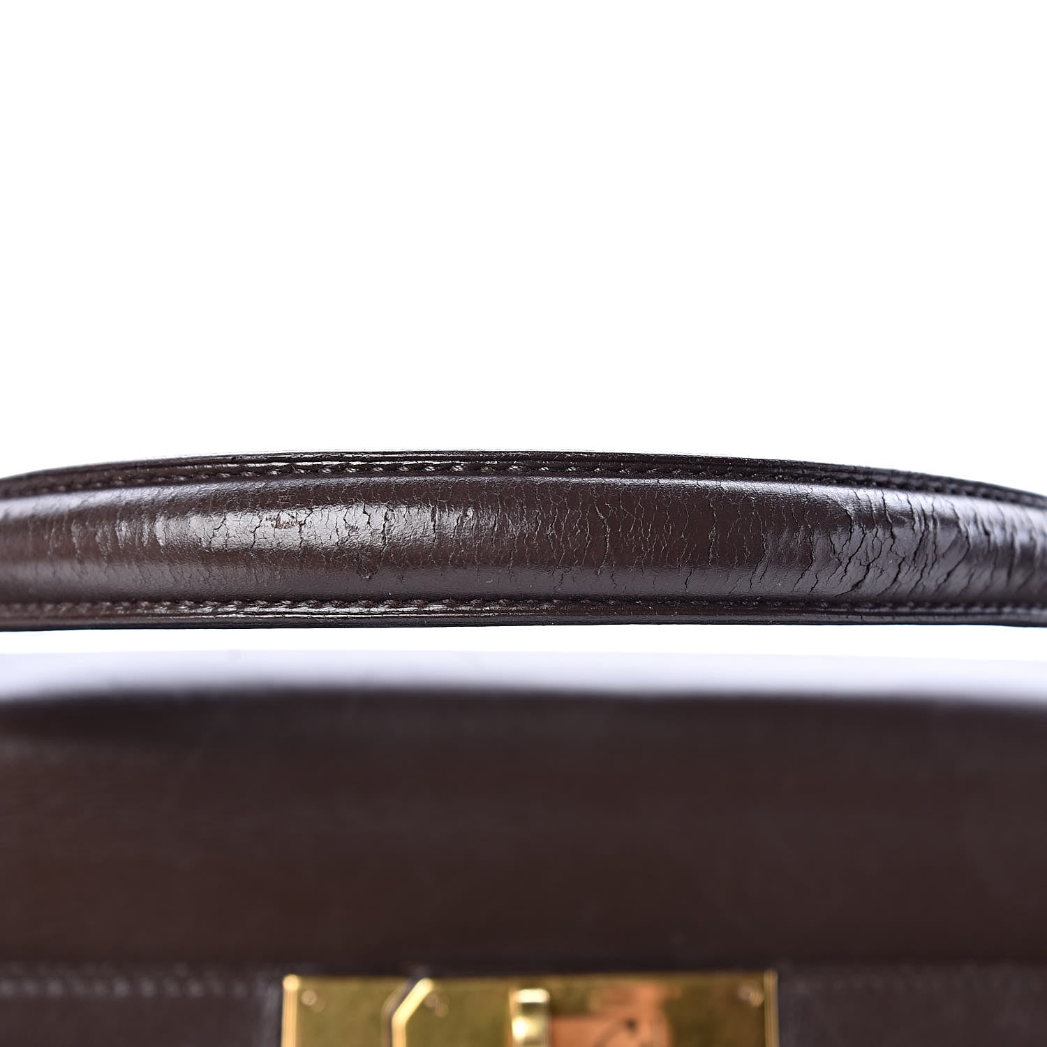 Hermes Box Kelly Retourne 32 Chocolate 56 of 64