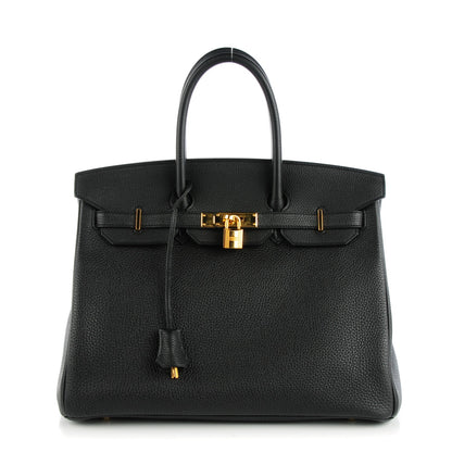 Hermes Togo Birkin 35 Black 1 of 18