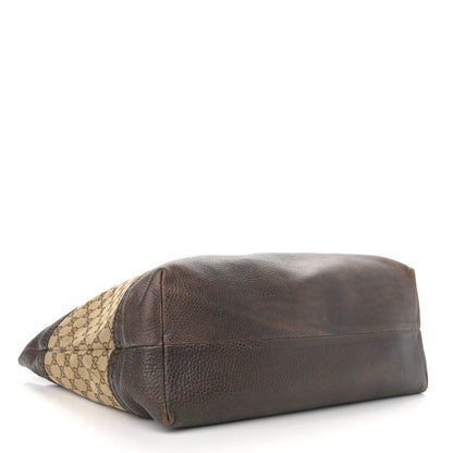 Gucci Monogram Medium Laidback Crafty Tote Dark Brown 4 of 15