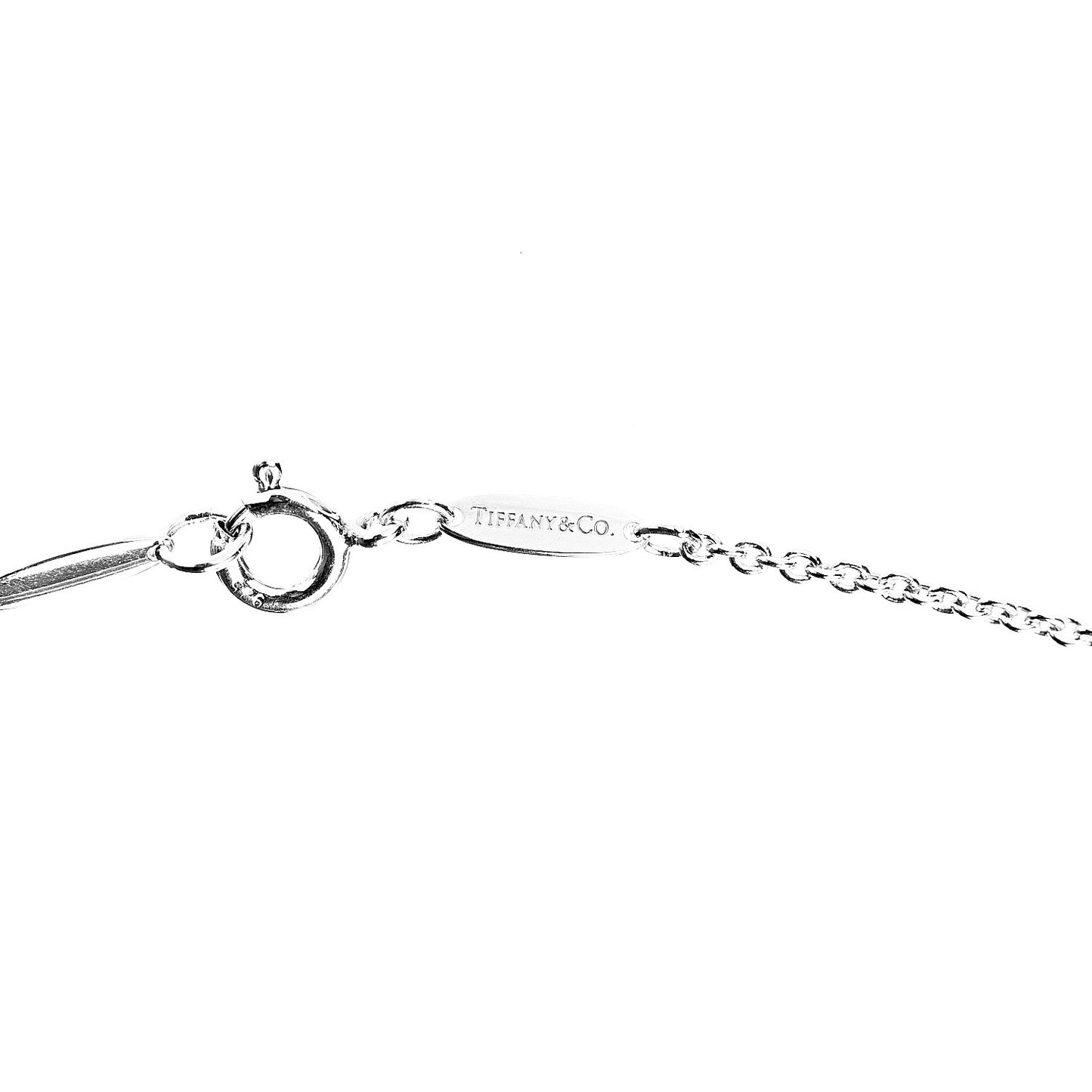 Sterling Silver Diamond Mesh Pendant Necklace