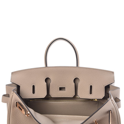 Hermes Togo Birkin 25 Gris Tourterelle 8 of 38