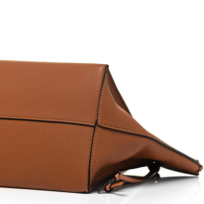 Loewe Grained Calfskin Cushion Tote Tan 6 of 10