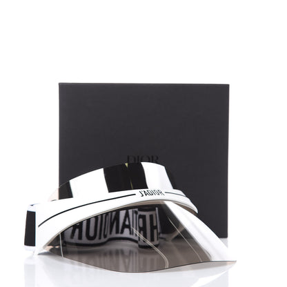 Christian Dior Mirrored DiorClub1 Sun Visor Silver 8 of 8