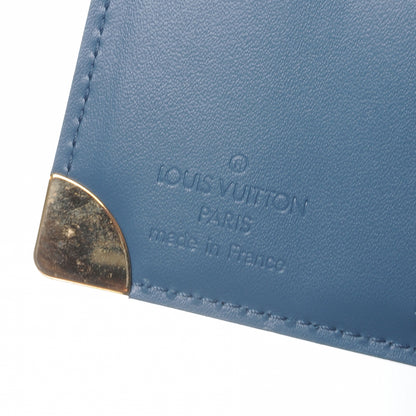 Louis Vuitton Suhali Compact Zipped Wallet Blue 6 of 9