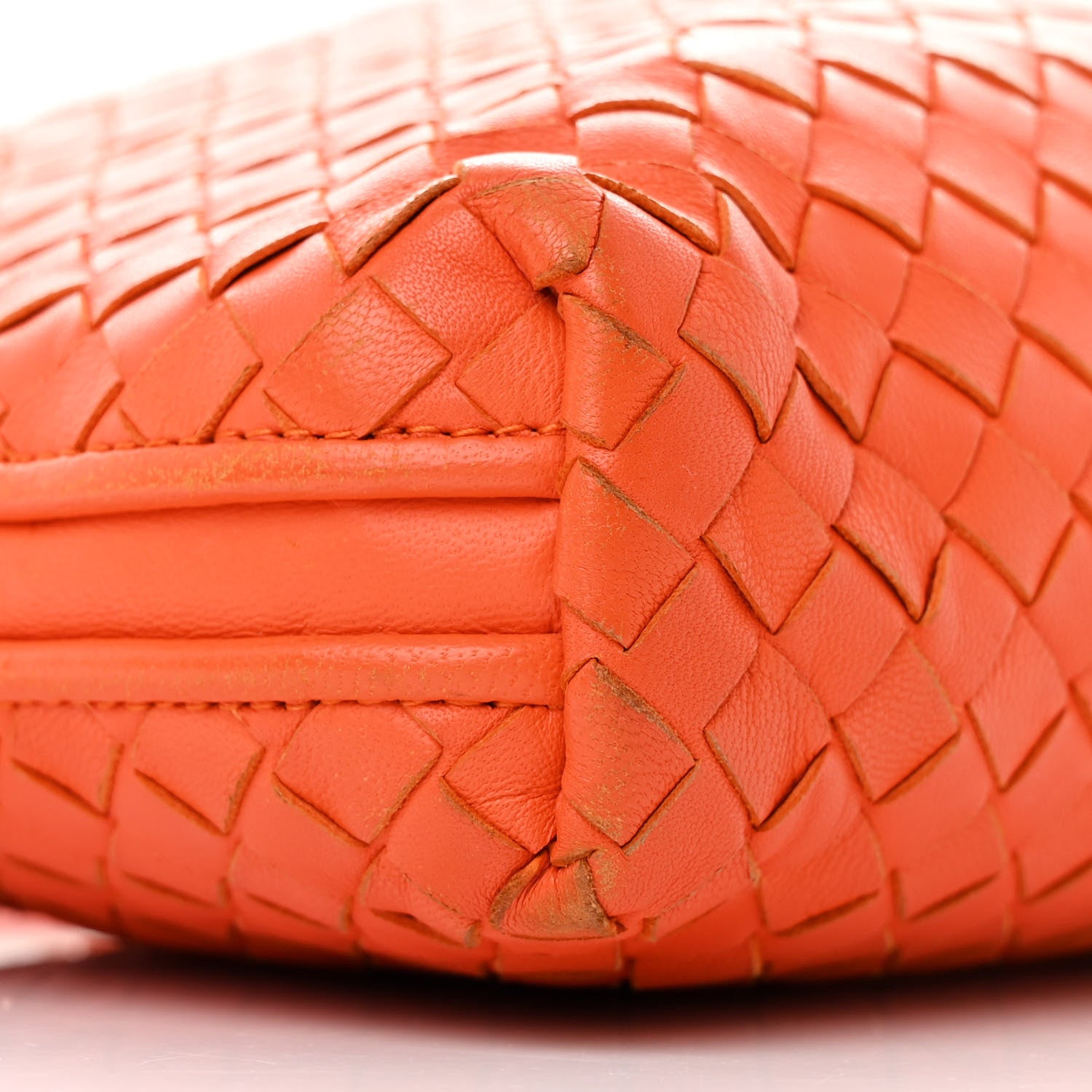 Bottega Veneta Nappa Intrecciato Nodini Crossbody Messenger Noce 9 of 10