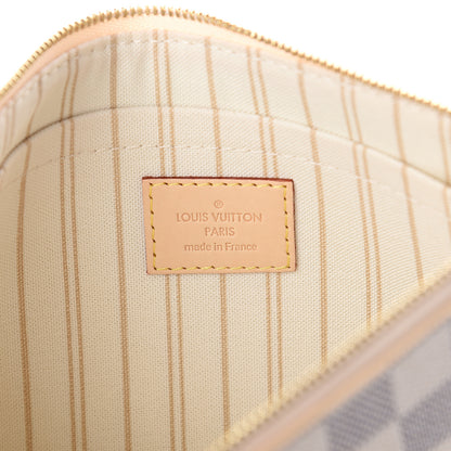 Louis Vuitton Damier Azur Neverfull MM GM Pochette 5 of 5