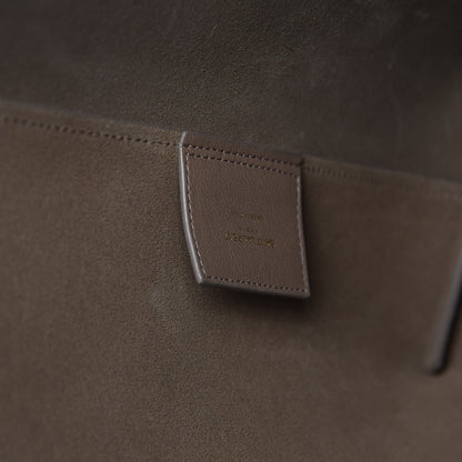 Saint Laurent Calfskin Large Shopping Tote Taupe 7 of 9