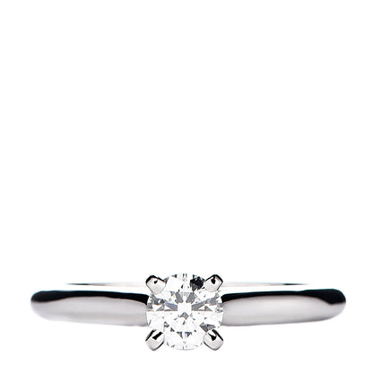 Cartier Platinum Diamond .33ct Solitaire 1895 Engagement Ring 49 4.75 1 of 7