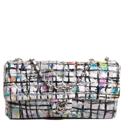 Chanel Calfskin Hand Painted Graffiti Flap Multicolor 1 of 9