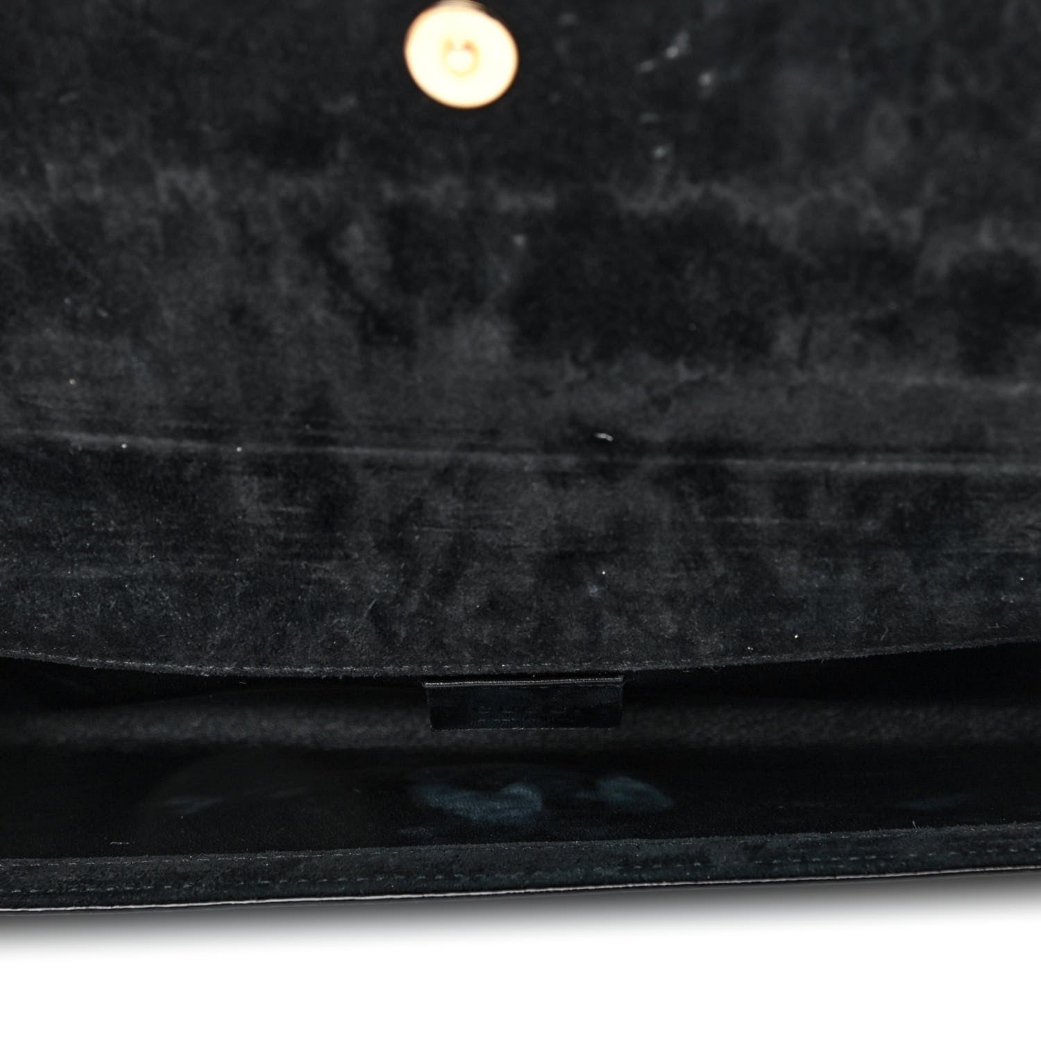 Gucci Patent Microguccissima Small Broadway Clutch Black 4 of 6