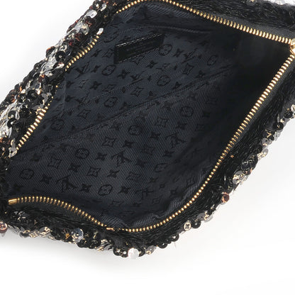 Louis Vuitton Sequin Pochette Rococo Black 5 of 7