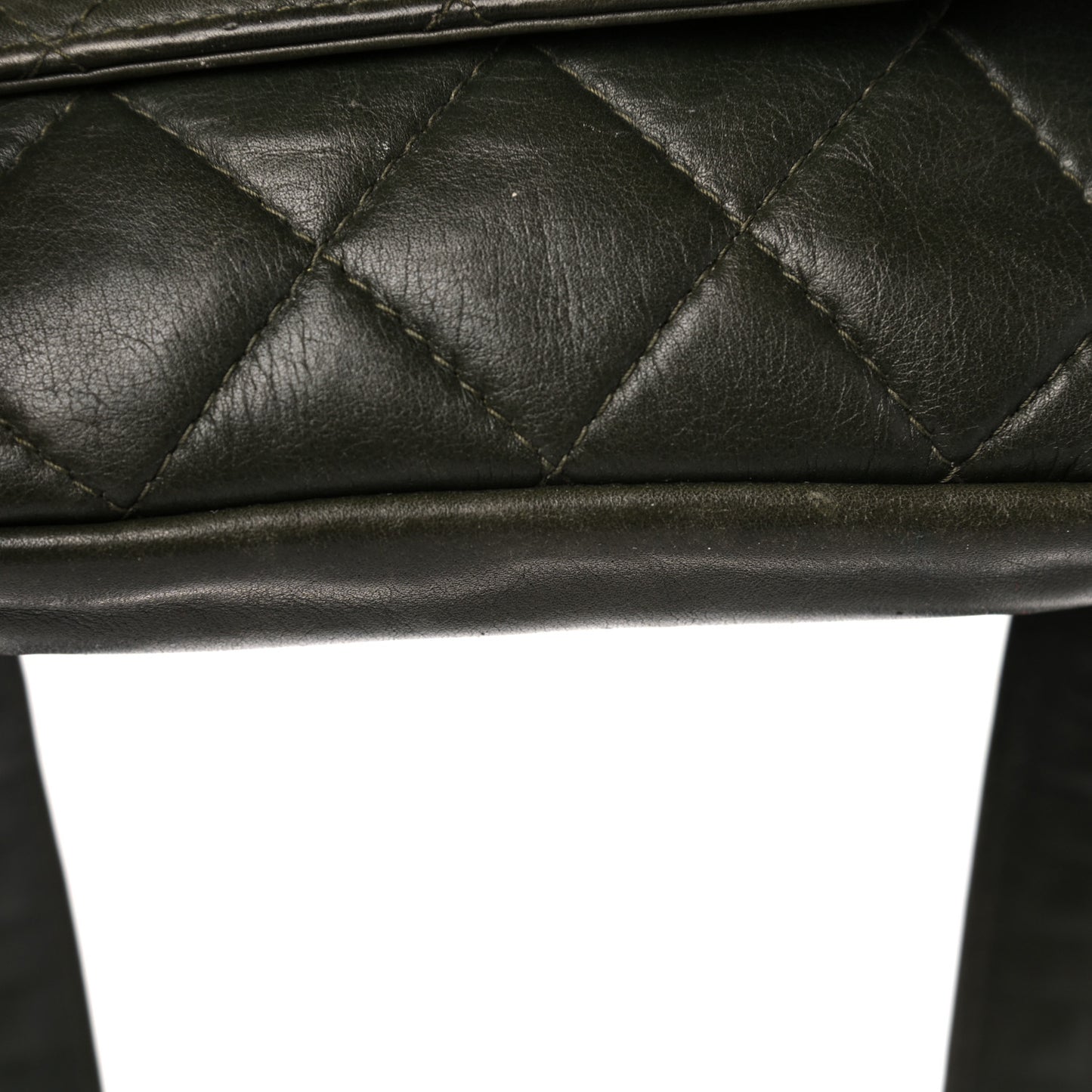 Lambskin Quilted Flap Waist Belt Bag Black