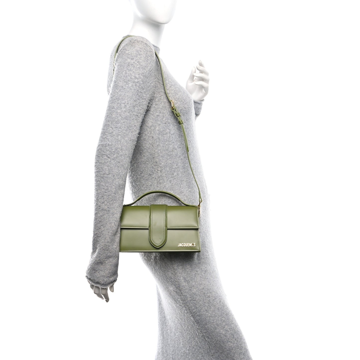 Smooth Calfskin Le Grand Bambino Khaki