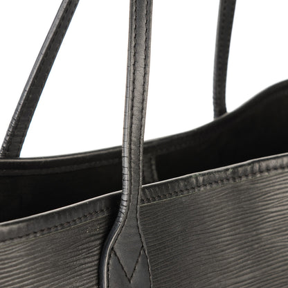Louis Vuitton Epi Neverfull MM Black 13 of 15