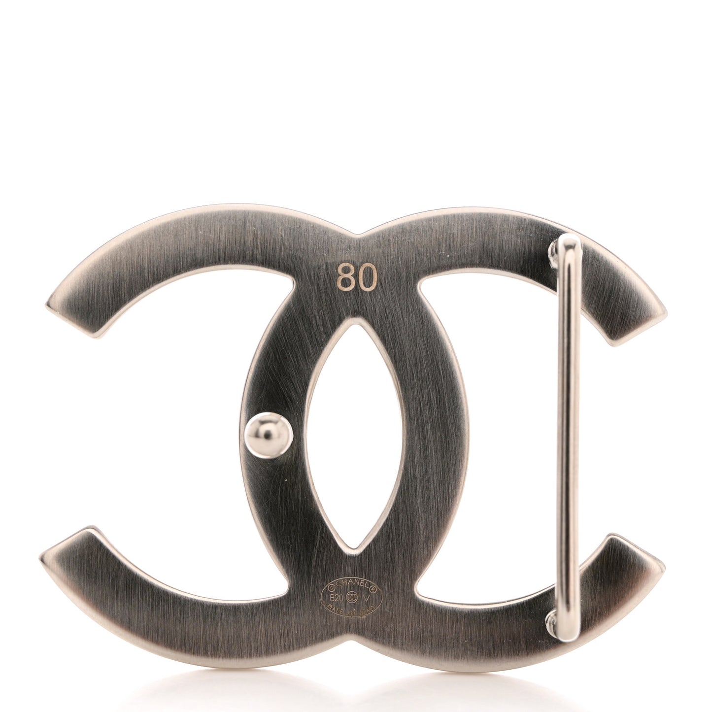 Calfskin CC Reversible Belt 80 32 Black Burgundy