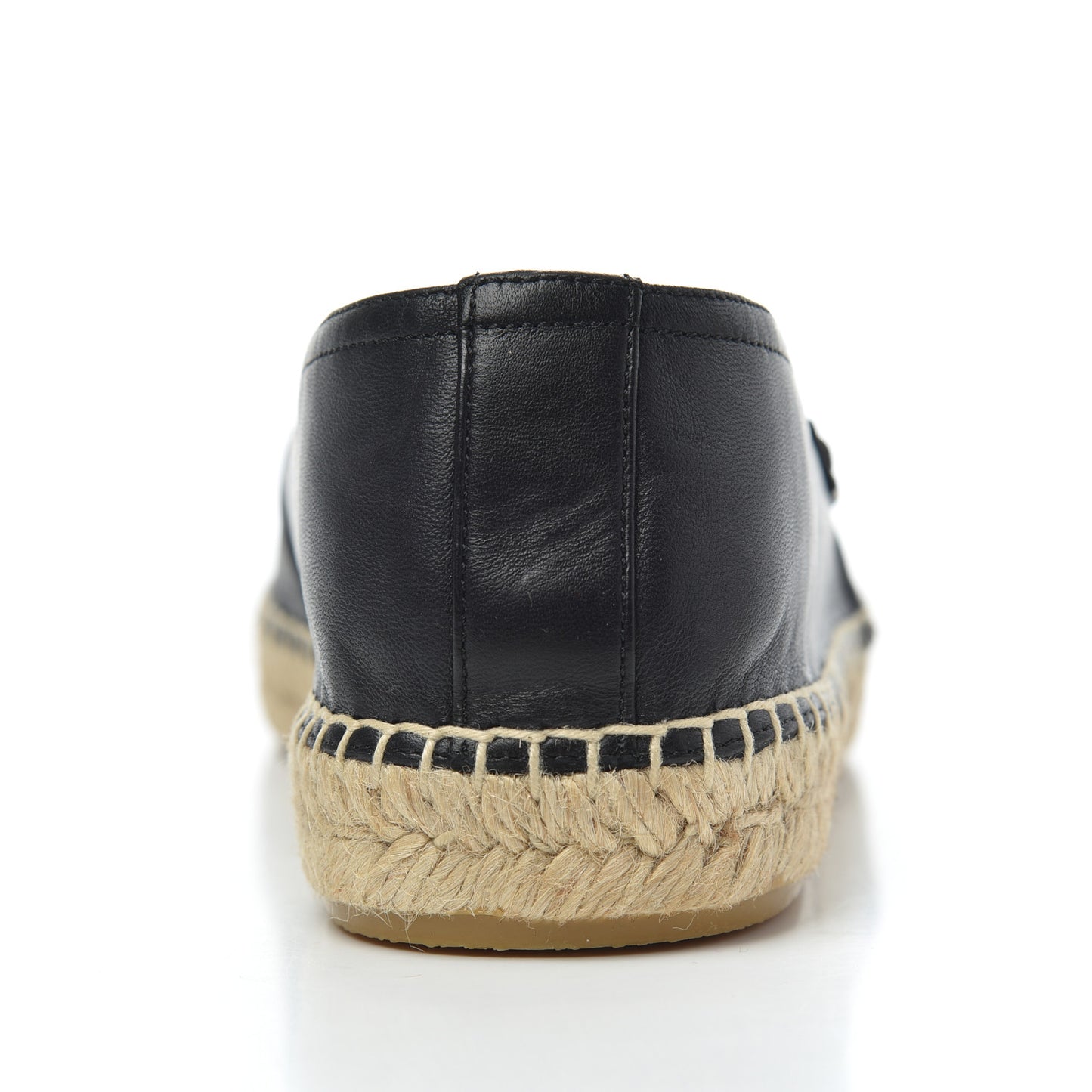 Lambskin Mens Espadrilles 40.5 Black