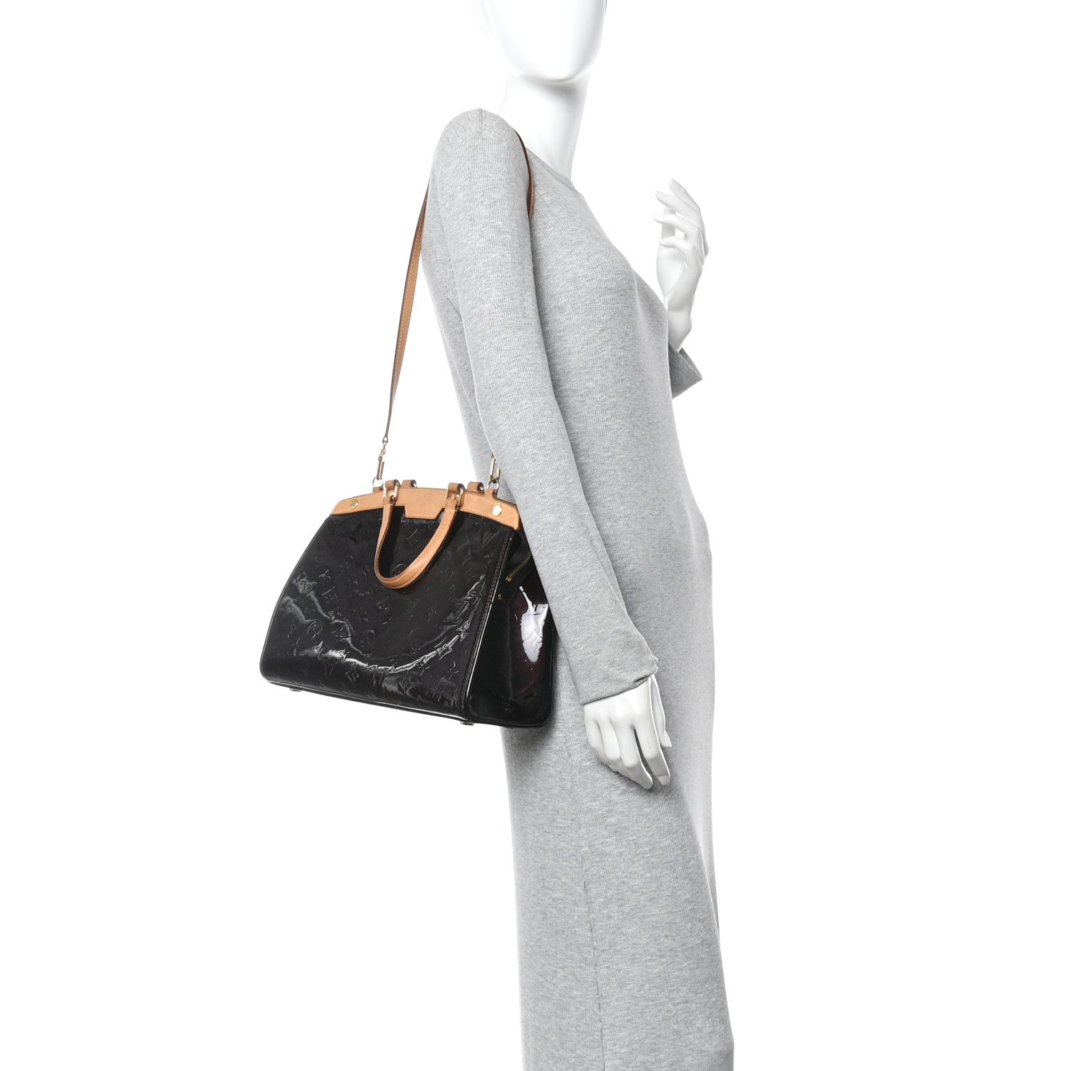 Louis Vuitton Vernis Brea MM Amarante 2 of 9