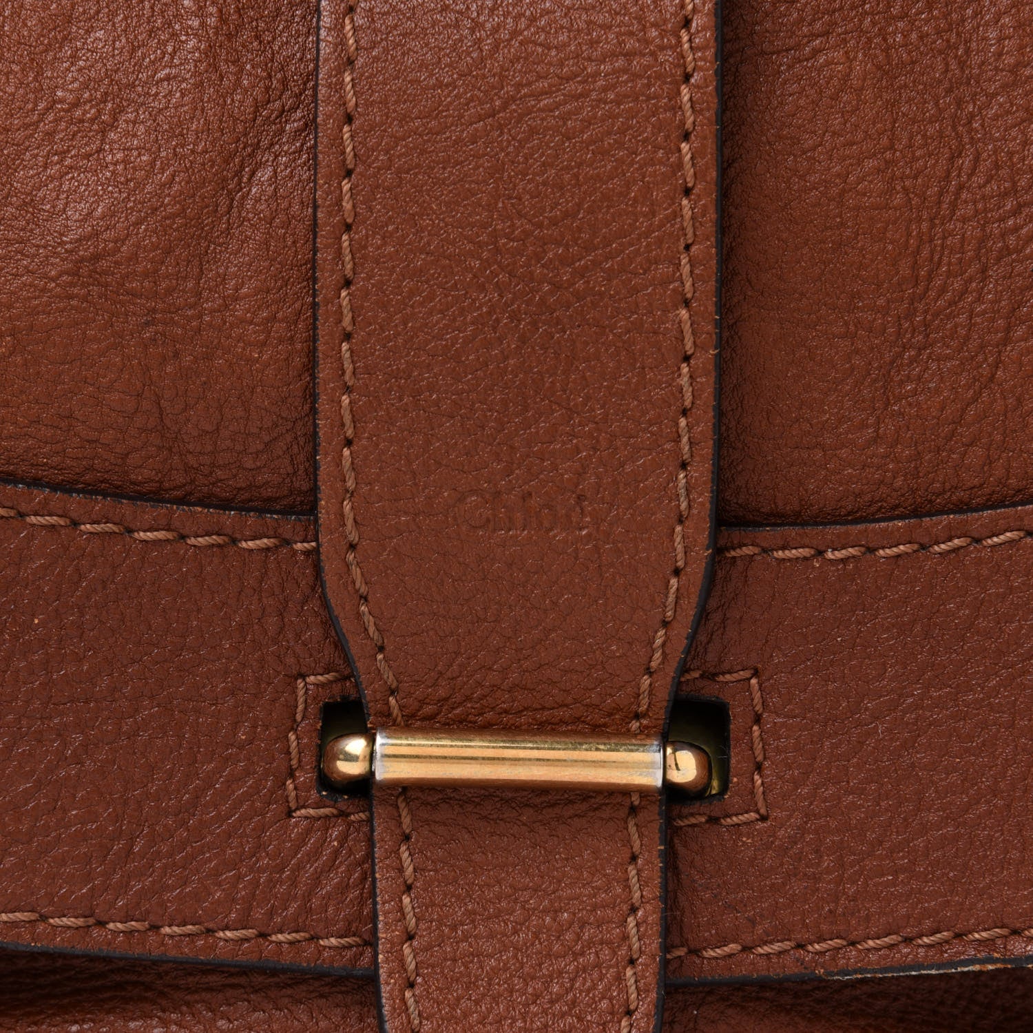 Chloe Calfskin Georgia Hobo Tan 10 of 11